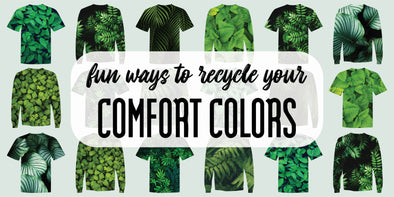 Fun Ways to Recycle Your Comfort Colors Tees