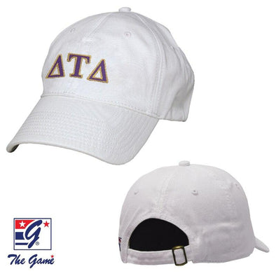 Fraternity Greek Letter Adjustable Hat by The Game