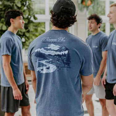 Pi Kappa Phi fraternity merch, Comfort Colors Tradition Runs Deep Short Sleeve Tee.