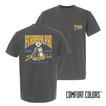 New! Pi Kapp Boxing Club Short Sleeve Tee Pi Kappa Phi