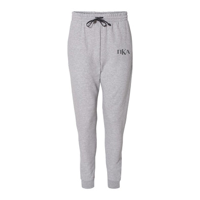 Pike Heather Grey Contrast Joggers