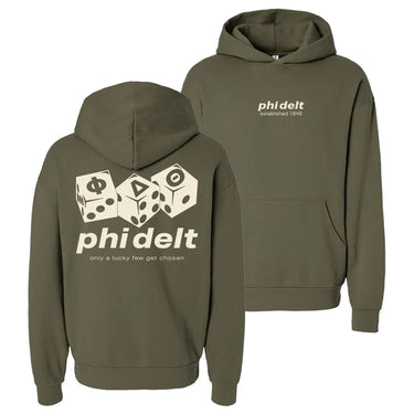 Phi Delt Lucky Roll Graphic Hoodie Phi Delta Theta