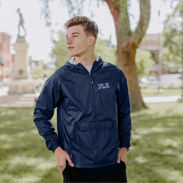 FIJI Classic 1/4 Zip Rain Jacket Phi Gamma Delta