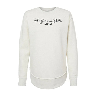 FIJI Curved Hem Mom Crewneck Phi Gamma Delta