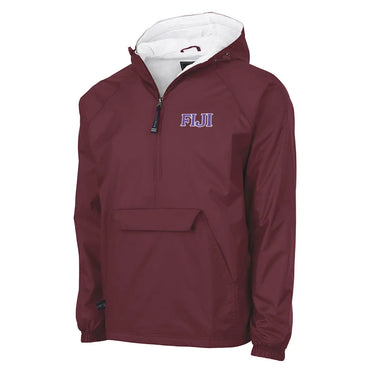FIJI Classic 1/4 Zip Rain Jacket Phi Gamma Delta