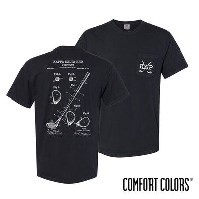 New! KDR Comfort Colors Club Components Short Sleeve Tee