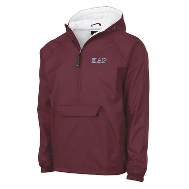 KDR Classic 1/4 Zip Rain Jacket Kappa Delta Rho