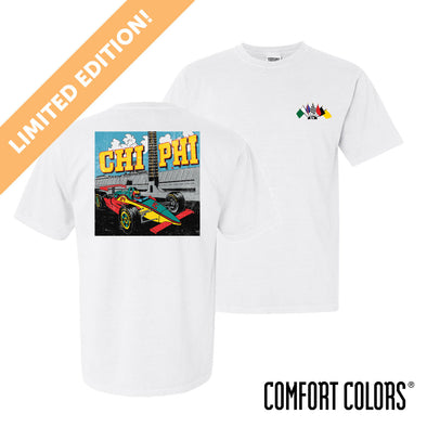New! Chi Phi Limited Edition Comfort Colors Brickyard Burnout Short Sleeve Tee