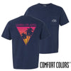 Lambda Chi Comfort Colors Navy Short Sleeve Miami Pocket Tee | Lambda Chi Alpha | Shirts > Short sleeve t-shirts
