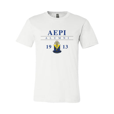 AEPi Alumni Crest Short Sleeve Tee | Alpha Epsilon Pi | Shirts > Short sleeve t-shirts