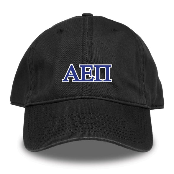 AEPi Black Hat | Alpha Epsilon Pi | Headwear > Billed hats