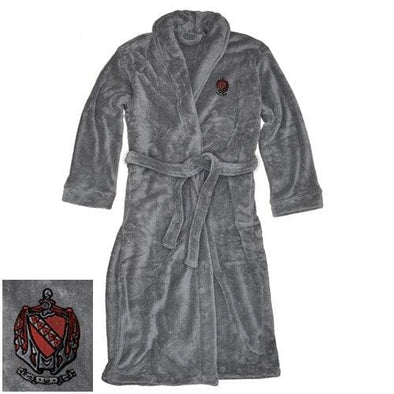 TKE Charcoal Ultra Soft Robe | Tau Kappa Epsilon | Loungewear > Bath robes
