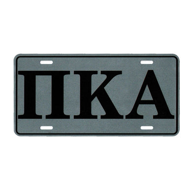 Pike License Plate | Pi Kappa Alpha | Car accessories > Decorative license plates
