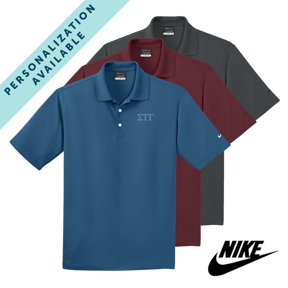 Sig Tau Nike Embroidered Performance Polo | Sigma Tau Gamma | Shirts > Short sleeve polo shirts