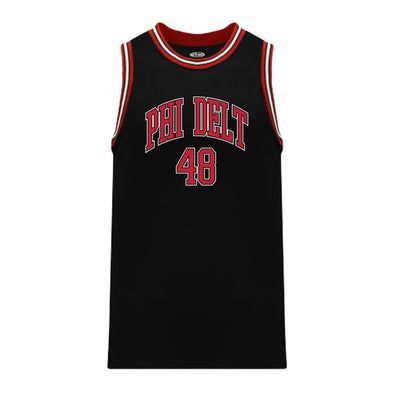 Phi Delt Black Basketball Jersey | Phi Delta Theta | Shirts > Jerseys