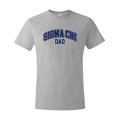 Sigma Chi Heather Gray Dad Tee | Sigma Chi | Shirts > Short sleeve t-shirts