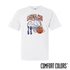 Sigma Chi Comfort Colors Retro Basketball Short Sleeve Tee