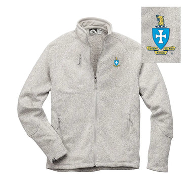 Sigma Chi Embroidered Crest Full Zip Sigma Chi