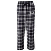 SAE Black Plaid Flannel Pants | Sigma Alpha Epsilon | Pajamas > Pajama bottom pants