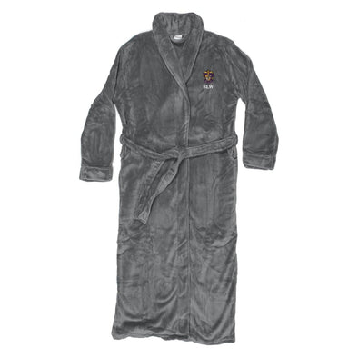 SAE Personalized Charcoal Ultra Soft Robe | Sigma Alpha Epsilon | Loungewear > Bath robes