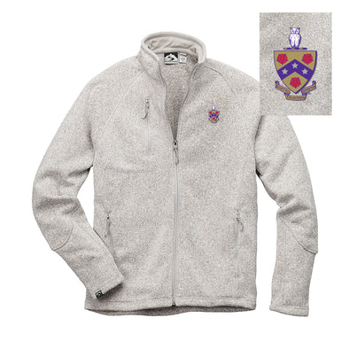 FIJI Embroidered Crest Full Zip
