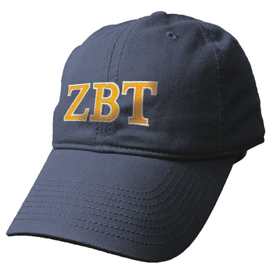 ZBT Vintage Blue Hat | Zeta Beta Tau | Headwear > Billed hats