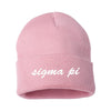 Sigma Pi Pink Sweetheart Beanie | Sigma Pi | Headwear > Beanies