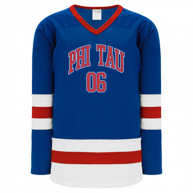 Phi Tau Patriotic Hockey Jersey