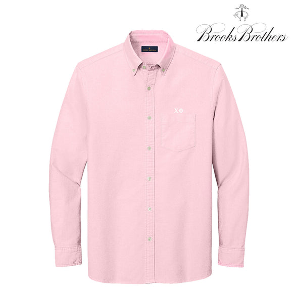 Chi Phi Brooks Brothers Oxford Button Up Shirt