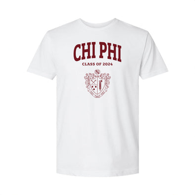 New! Chi Phi Class of 2024 Graduation T-Shirt
