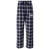 Chi Phi Navy Plaid Flannel Pants | Chi Phi | Pajamas > Pajama bottom pants
