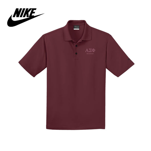 Alpha Sig Nike Embroidered Performance Polo | Alpha Sigma Phi | Shirts > Short sleeve polo shirts