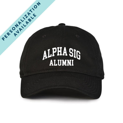 Alpha Sig Alumni Cap | Alpha Sigma Phi | Headwear > Billed hats