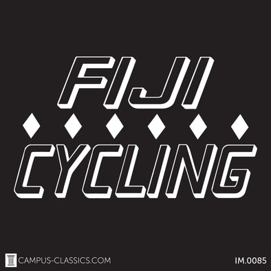 Black Cycling Jersey FIJI