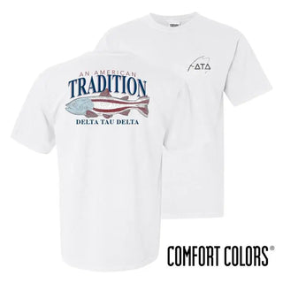 Fraternity American Trout Comfort Colors Tee - Campus Classics