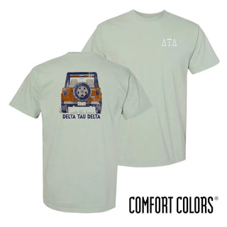 Fraternity Comfort Colors Short Sleeve Jeep Tee Campus Classics