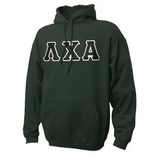Fraternity True Colors Hoodie with Sewn On Letters Campus Classics