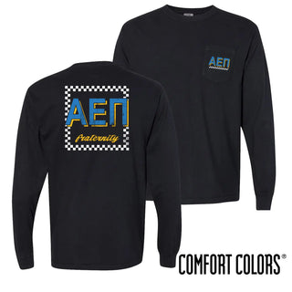 Comfort Colors Black Feeling Retro Long Sleeve Tee Campus Classics