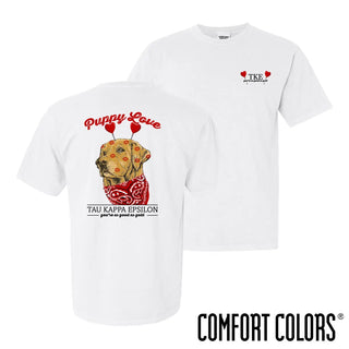 Fraternity Comfort Colors Puppy Love Short Sleeve Tee Campus Classics