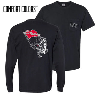 Fraternity Comfort Colors Black Astronaut Pocket Tee Campus Classics