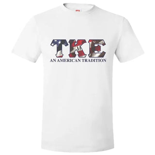 Clearance! Fraternity Patriotic Tee Campus Classics