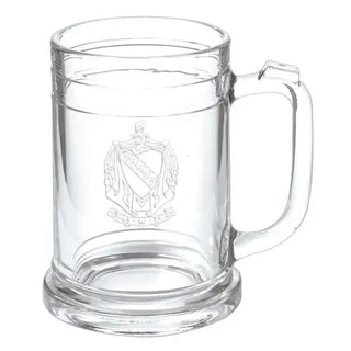 Fraternity Keepsake Glass Mug Campus Classics