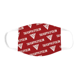 Clearance! Fraternity Patterned Face Mask Campus Classics