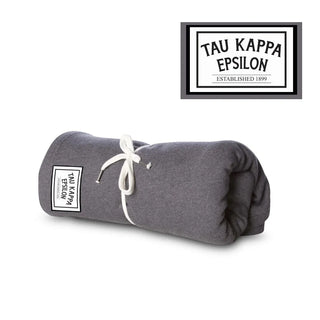 Fraternity Sewn Patch Blanket Campus Classics