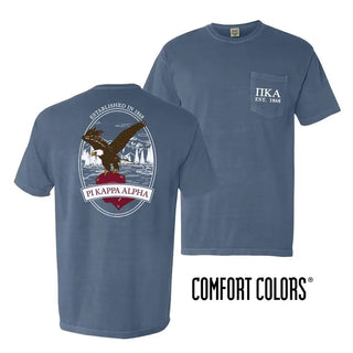 Fraternity Vintage Blue Comfort Colors Eagle Tee Campus Classics