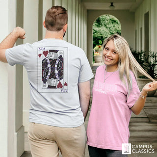 Fraternity Comfort Colors Pink Sweetheart Tee Campus Classics