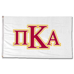 Fraternity Greek Letter Banner