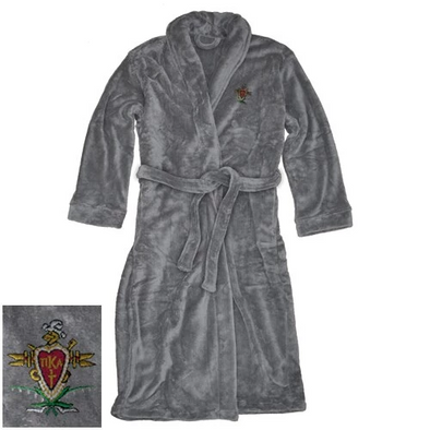 Fraternity Charcoal Ultra Soft Robe