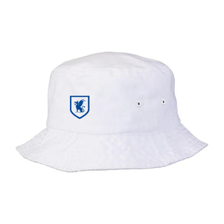 Fraternity Symbol White Bucket Hat Campus Classics
