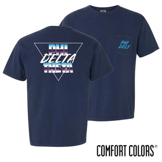 Fraternity Comfort Colors Electric Rock Short Sleeve Pocket Tee Campus Classics